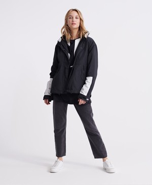 Superdry Hosszú Ujjú Essentials 4 In 1 Női Kabát Fekete | QTILS1760